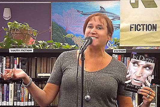 Janet with In Depth at Recycled Reads